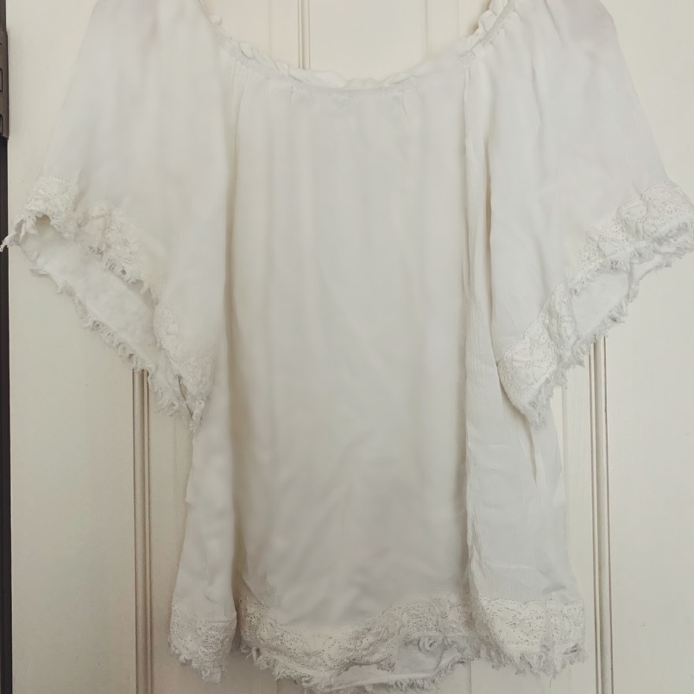 White Summer Blouse